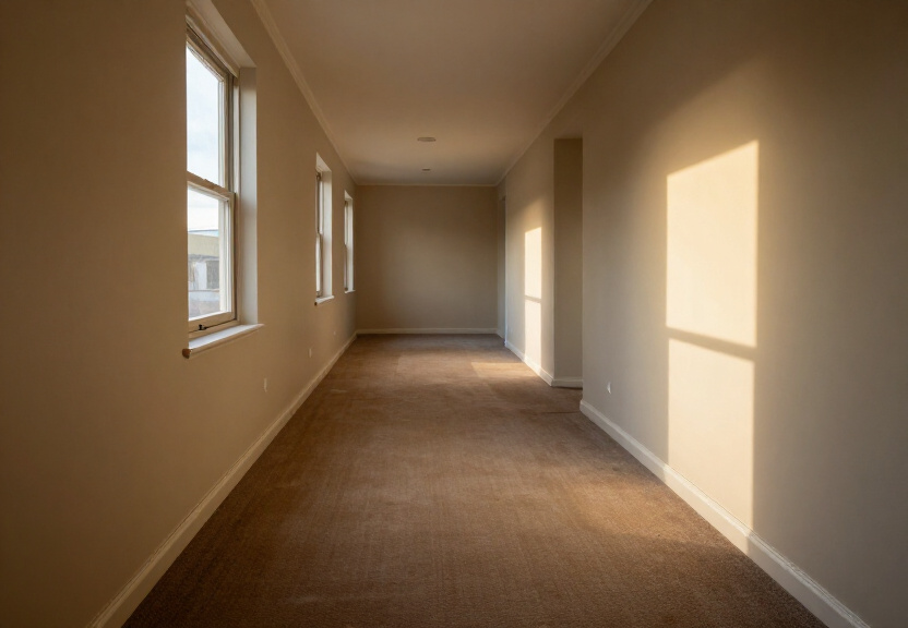 Restored living room in Castlecrag after flood damage repair